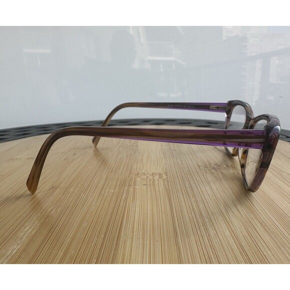 Project Nude A1004 Women's Eyeglasses 53-16-140 Rust Brown Marble FRAMES ONLY - Picture 2 of 10